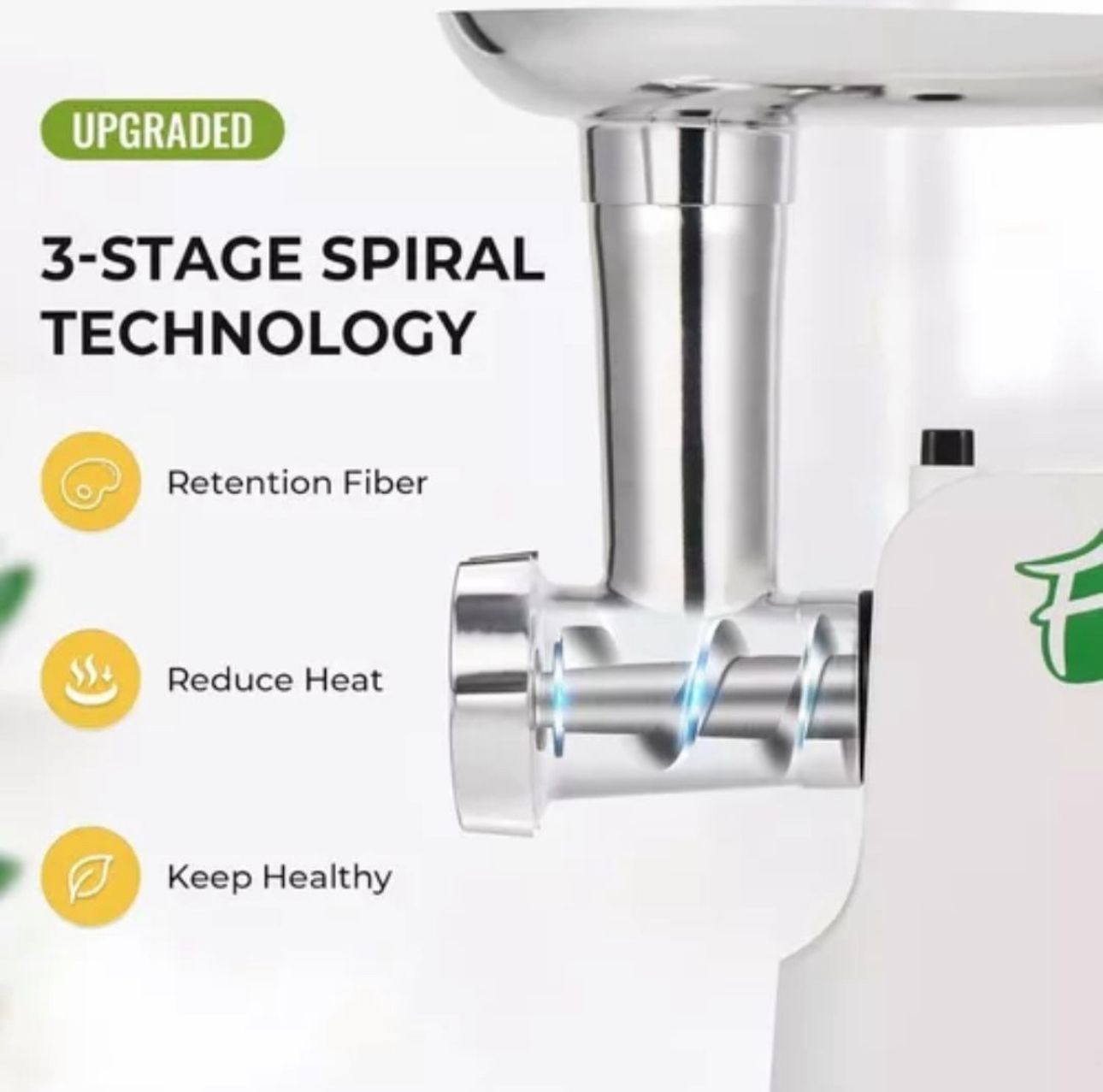 Miniatura 3 de MOLINO , TRITURADOR DE CARNE ELECTRICO